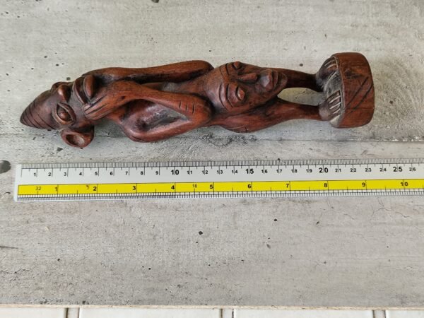 Statue ancienne africaine en bois Sénégal – Image 7