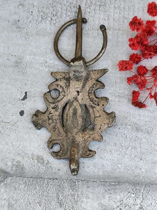 Rare ancienne fibule ethnique – Image 4