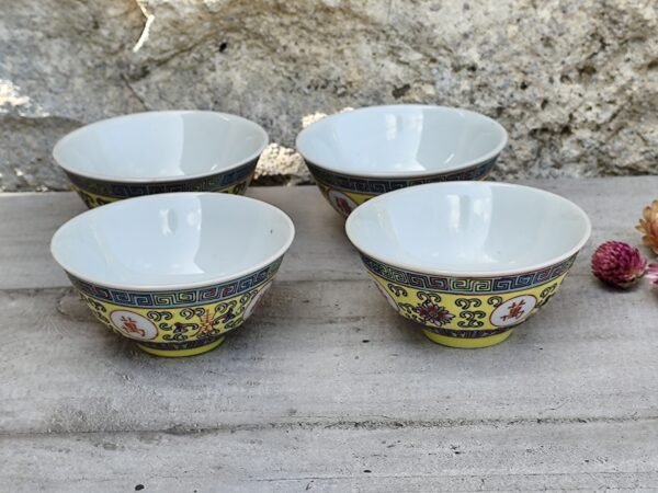 Bols à riz chinois polychrome