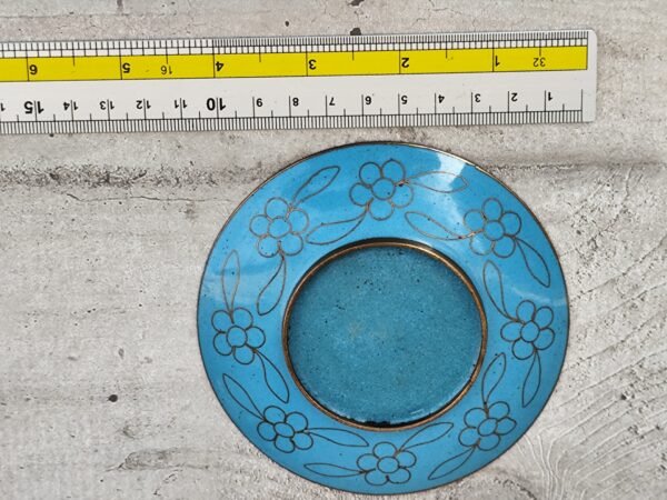 Coupelle en émaux cloisonnés,coupelle asiatique en émail – Image 6