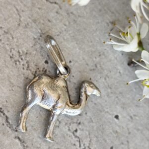 Pendentif Chameau en Argent – Amulette du Voyageur & Esprit du Désert