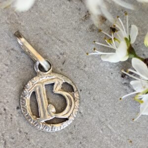 Pendentif Argent “13”