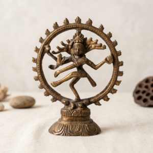 Statuette Shiva Nataraja en Bronze – Danse Cosmique