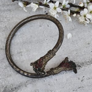 Bracelet Jonc Dragon Force, protection & artisanat ancien