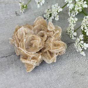 Rose des Sables du Sahara – Cristallisation naturelle, énergie d’ancrage et de douceur