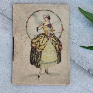 Petit Almanach 1928 – Papier ancien authentique, calendrier vintage, décoration rétro, collection MondeZen