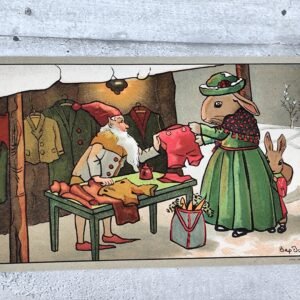 carte illustrée Bij den Kleerenkoopman