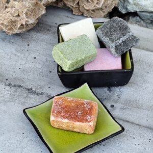 Carrés de Parfum Solide Artisanaux – Ambre, Musc, Jasmin, Rose & Patchouli